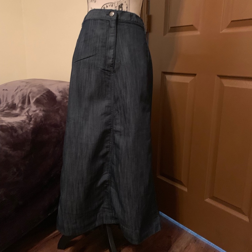 Roaman’s denim skirt